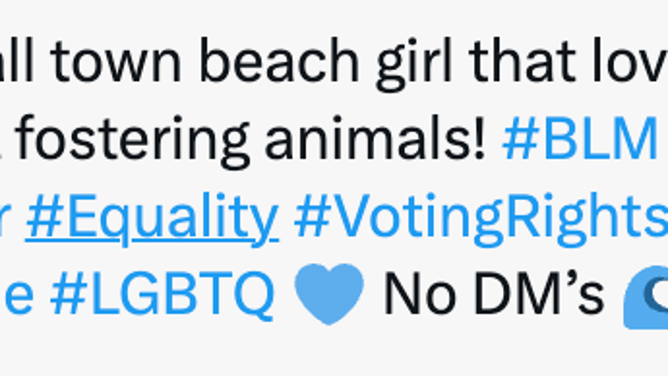 One of the funniest X bios you'll ever see. (Credit: https://x.com/Suzierizzo1/)